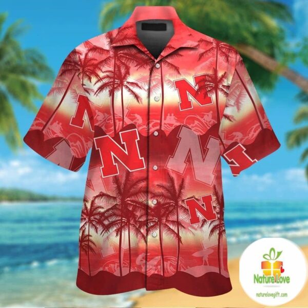 Nebraska Cornhuskers Hawaiian Shirt Aloha Short Sleeve Button Up