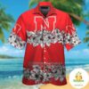 Nebraska Cornhuskers Hawaiian Shirt Tropical Aloha Button Up VER010