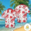 Nebraska Cornhuskers Hawaiian Shirt Tropical Aloha Button Up VER03