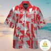 Nebraska Cornhuskers Hawaiian Shirt Tropical Aloha Button Up VER06