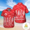 Nebraska Cornhuskers Hawaiian Shirt Tropical Aloha Button Up VER08