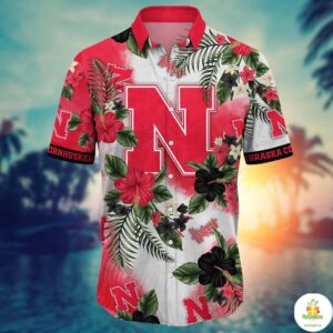 Nebraska Cornhuskers NCAA Hawaiian Shirt Hot Seasontime Aloha Shirt Trendy Aloha 2