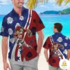 Ohio State Buckeyes Hawaiian Shirt Personalized Aloha Flag Design