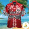 Ohio State Buckeyes Hawaiian Shirt Tropical Aloha Button Up VER05
