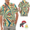 Ohio State Buckeyes Vintage Hawaiian Shirt Aloha Tropical Shirts