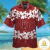 Oklahoma Sooners Hawaiian Shirt Trendy Aloha Short Sleeve Button Up