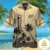 Purdue Boilermakers Hawaiian Shirt Short Sleeve Aloha Tropical VER04