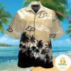 Purdue Boilermakers Hawaiian Shirt Short Sleeve Aloha Tropical VER09