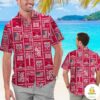 SMU Mustangs Hawaiian Shirt Summer Aloha Tropical Fan Gear