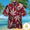 South Carolina Gamecocks Tropical Button Up Hawaiian Shirts