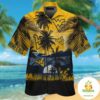 West Virginia Mountaineers Hawaiian Shirt Short Sleeve Aloha Button Up