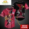 Arizona Cardinals Custom Baseball Jersey NFL Gift for Fans