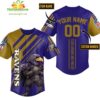 Baltimore Ravens Flock Baseball Jersey NFL Gift for Fans