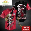 Custom Atlanta Falcons Baseball Jersey  NFL Gift for Fans
