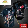 Custom Houston Texans Baseball Jersey  NFL Gift for Fans