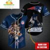 Custom New England Patriots NFL Baseball Jersey Gift for Fans