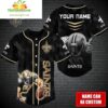 Custom New Orleans Saints NFL Baseball Jersey Gift for Fans