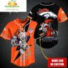 Denver Broncos Custom Baseball Jersey NFL Gift for Fans