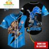 Detroit Lions Custom Baseball Jersey NFL Gift for Fans