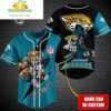 Jacksonville Jaguars Custom Baseball Jersey NFL Gift for Fans