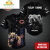 Chicago Bears Custom Name Baseball Jersey NFL Gift for Fans