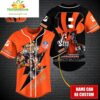 Cincinnati Bengals Custom Baseball Jersey NFL Gift for Fans