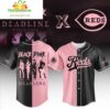 Cincinnati Reds Blackpink Tour 2025 Jersey MLB Gift For Fans