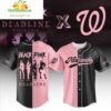 Washington Nationals Blackpink 2025 Tour Jersey MLB Gift for Fans