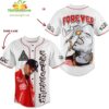 Chris Brown White Baseball Jersey Customized Gift for Fans