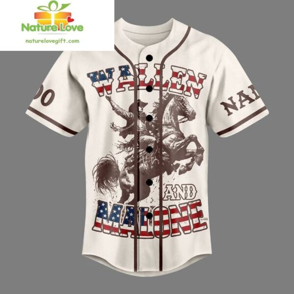 Custom Baseball Jersey Wallen Malone Teamwork Gift for Fans