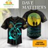 Dave Matthews Band Moon Baseball Jersey Gift for Fans