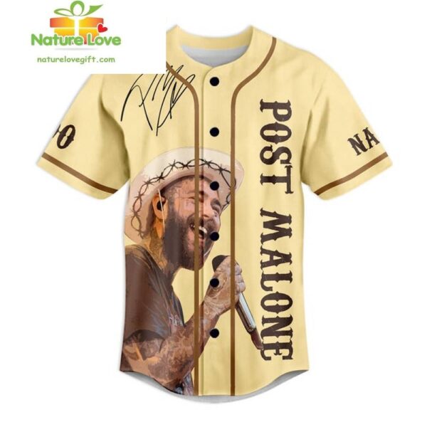 Post Malone I Had Some Help Baseball Jersey Custom Gift for Fans