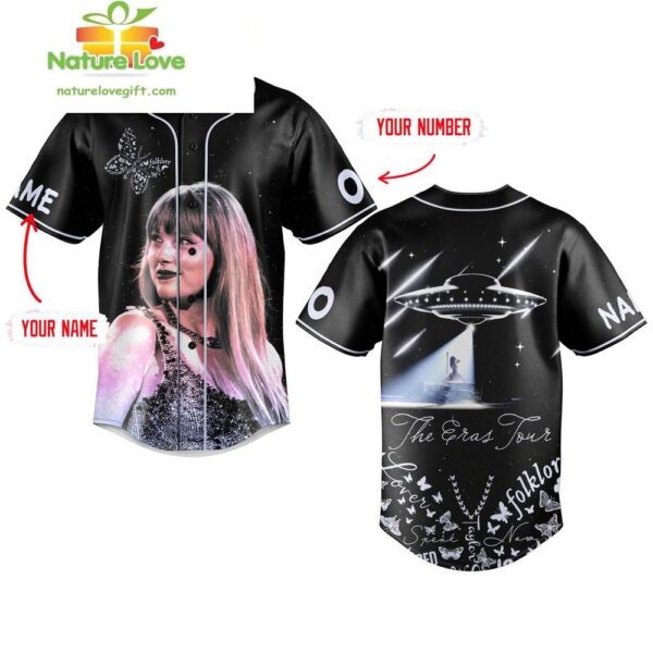 Taylor Swift Eras Tour Baseball Jersey Custom Gift for Fans