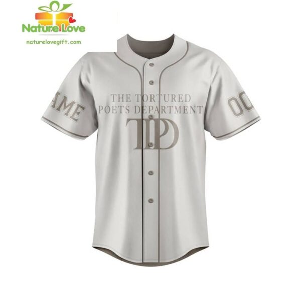 Taylor Swift Tortured Poets Baseball Jersey Custom Gift for Fans