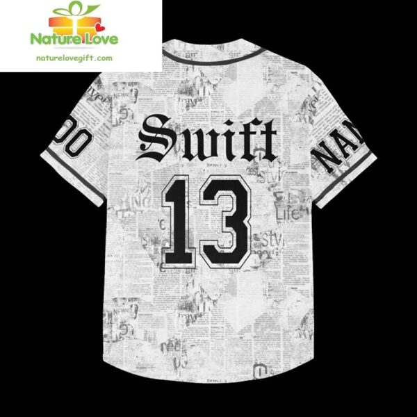Taylor Swift TTPD Baseball Jersey The Chairman Gift for Fans