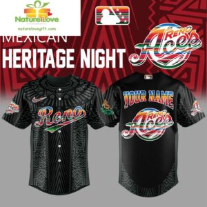 Mexican Heritage Night 2025 Reno Aces Baseball Jersey