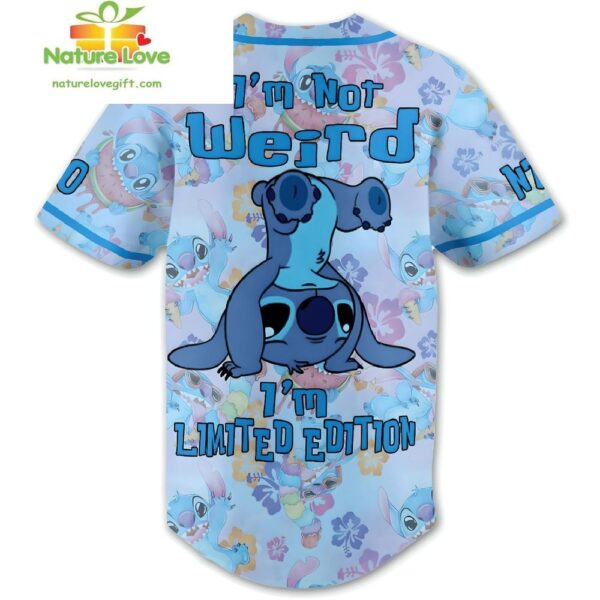 Custom Baseball Jersey Stitch New 2025 I’m Not Weird Gift for Fans