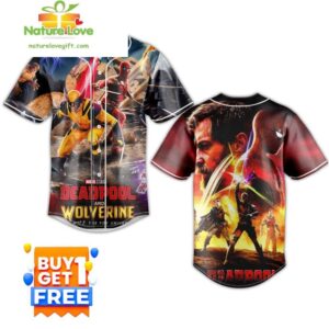 Deadpool And Wolverine Marvel Studios Baseball Jersey