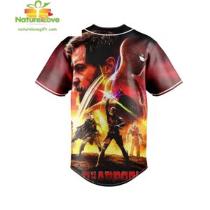 Deadpool And Wolverine Marvel Studios Baseball Jersey