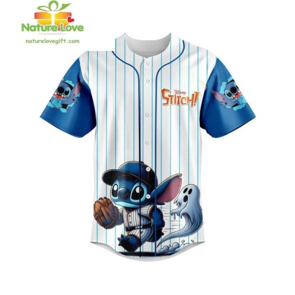 Disney Stitch Halloween 2025 Baseball Jersey Custom Gift for Fans