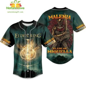 Elden Ring Malenia Blade Of Miquella Baseball Jersey Custom Design