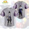 Sasuke Uchiha Baseball Jersey Custom Name Gift for Fans