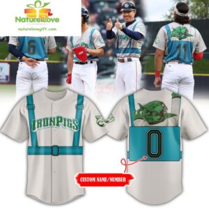 Star Wars Night 2025 Lehigh Valley IronPigs Baseball Jersey Gift for Fans