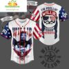 Willie Nelson 4th of July Baseball Jersey Custom Patriotic Gift for Fans