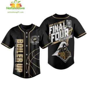 NCAA Baseball Jersey Purdue Boilermakers Final Tour Gift for Fans