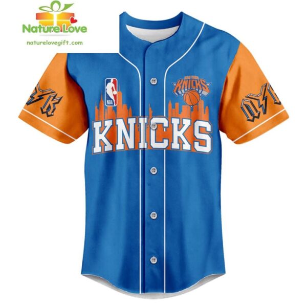 New York Knicks Bing Bong Baseball Jersey Gift for Fans