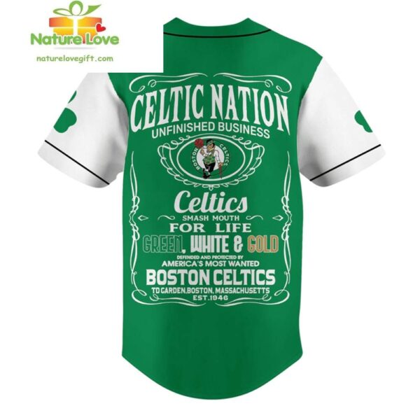 Boston Celtics NBA Green Jersey Gift for Fans