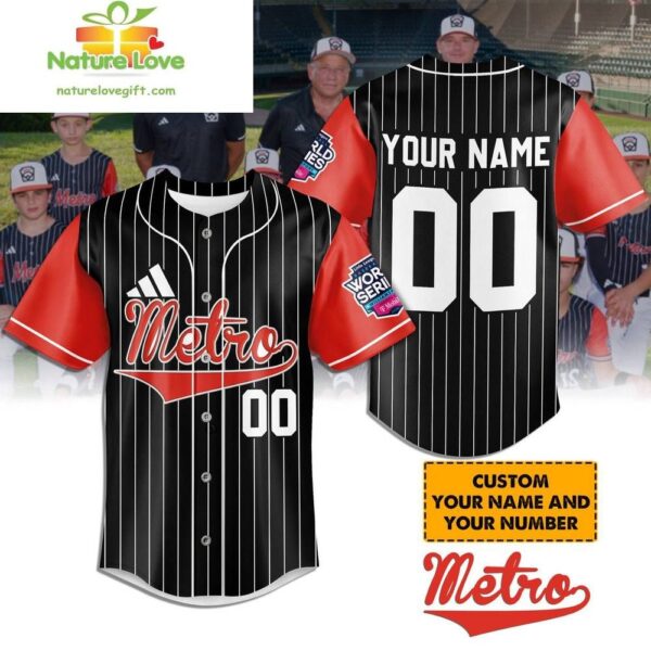 Custom Metro Region Baseball Jersey Gift for Fans