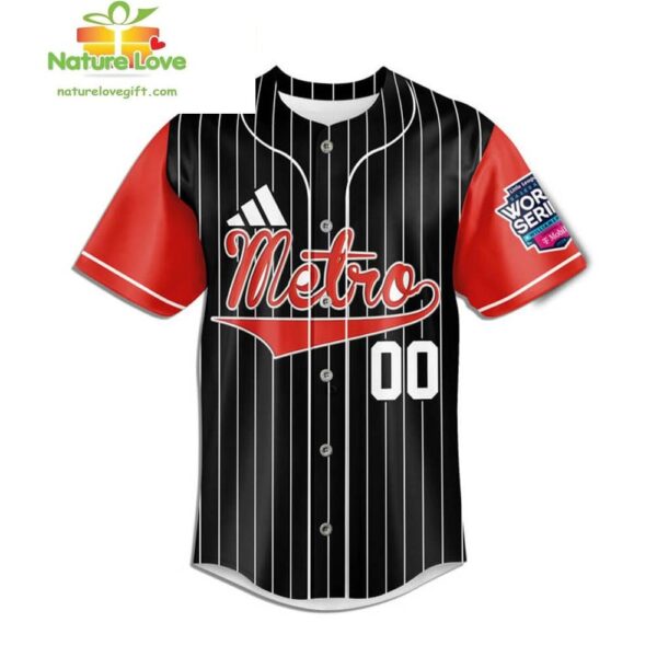 Custom Metro Region Baseball Jersey Gift for Fans