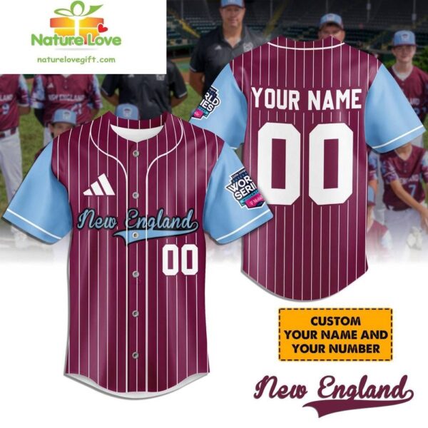 Custom Name Baseball Jersey New England Gift for Fans